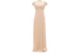 A FIANOFORTE VINTAGE EVENING DRESS WITH ACCESSORIES