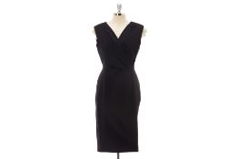 AN L.K. BENNETT DR NERINE BLACK DRESS