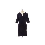 AN L.K. BENNETT DR KIEL DARK NAVY SHIFT DRESS