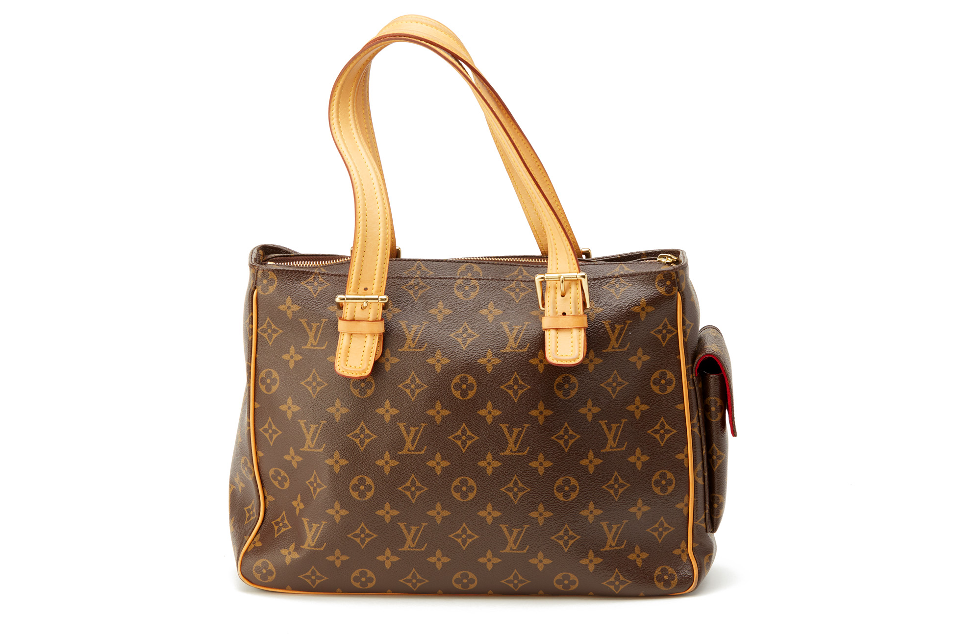 A LOUIS VUITTON 'MULTIPLI CITE' SHOULDER BAG - Image 4 of 5