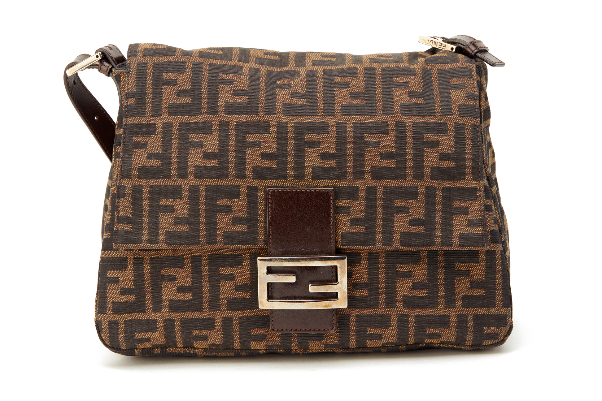 A FENDI MONOGRAM SHOULDER BAG - Image 4 of 10