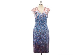 AN L.K. BENNETT DR VANESSA TRUE BLUE DRESS