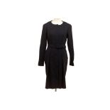 AN L.K.BENNETT DR WANDA DARK NAVY COAT DRESS