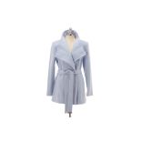 A TED BAKER LILAC WOOL COAT