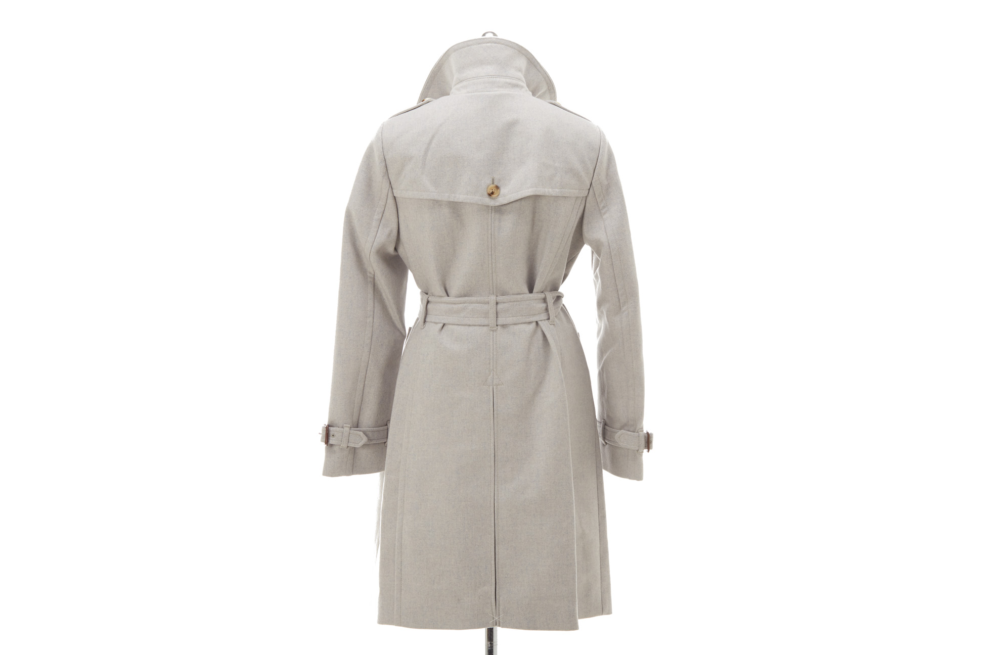 A J CREW GREY 'CASHMERE ICON' COAT - Image 3 of 3