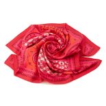 A HERMÈS ‘LE BOUBOU H’ SILK SCARF