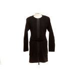 A BITTE KAI RAND BLACK WOOL COAT