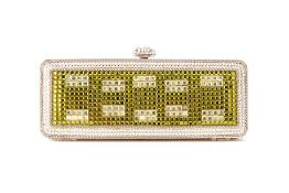 A SAFIRA COCKTAIL CLUTCH