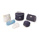 A GROUP OF SIX CHRISTIAN DIOR COSMETIC BAGS