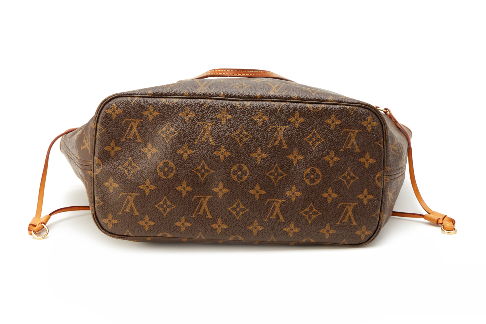 A LOUIS VUITTON BROWN MONOGRAM NEVERFULL BAG - Image 4 of 4