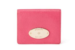 A MULBERRY PINK WALLET