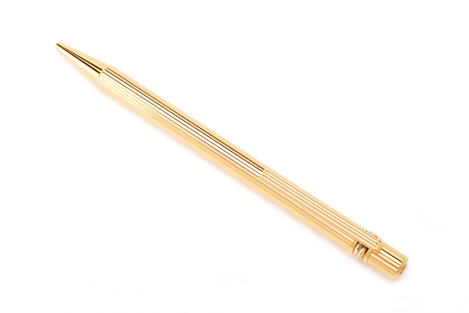 A MUST DE CARTIER GODRON BALLPOINT PEN