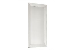 A LARGE CONTEMPORARY RECTANGULAR FULL LENGTH MIRROR (1)