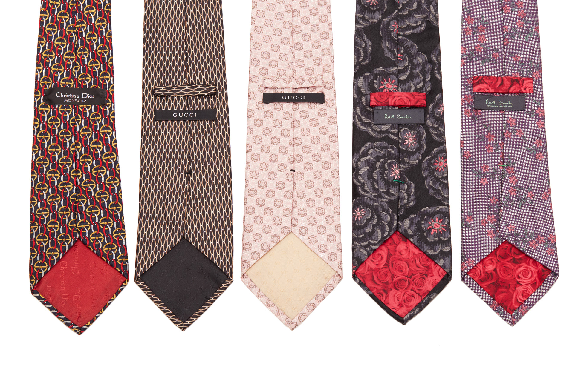 A MIXED LOT OF 5 DESIGNER TIES - Image 2 of 2