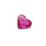 A HEART SHAPED BURMESE LOOSE RUBY