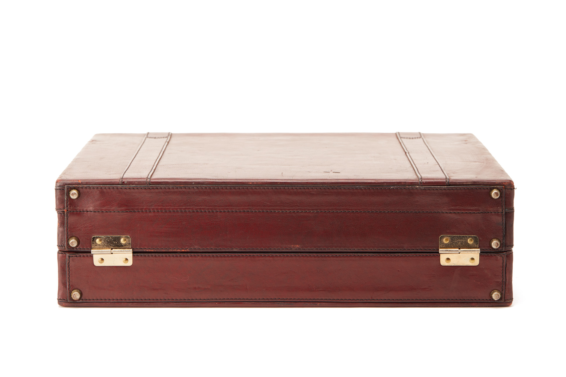 A GOLDPFEIL SPORT OX BLOOD BRIEFCASE - Image 4 of 4
