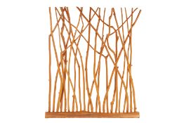 A CONTEMPORARY NATURALISTIC TREE BRANCH SCREEN