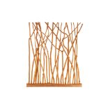 A CONTEMPORARY NATURALISTIC TREE BRANCH SCREEN