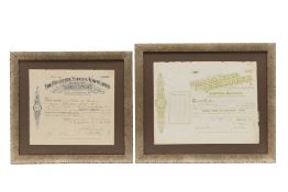 TWO RHODESIA MINING SHARE CERTIFICATES