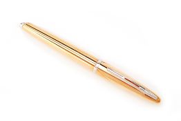 A WATERMAN CARENE GOLD BALLPOINT PEN