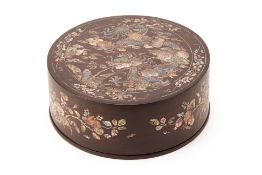 A VIETNAMESE MOTHER OF PEARL INLAID BOX