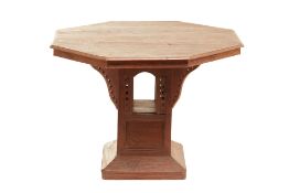 A SECESSIONIST INFLUENCE OCTAGONAL CENTRE TABLE