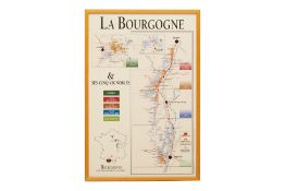 TWO FRENCH WINE MAPS