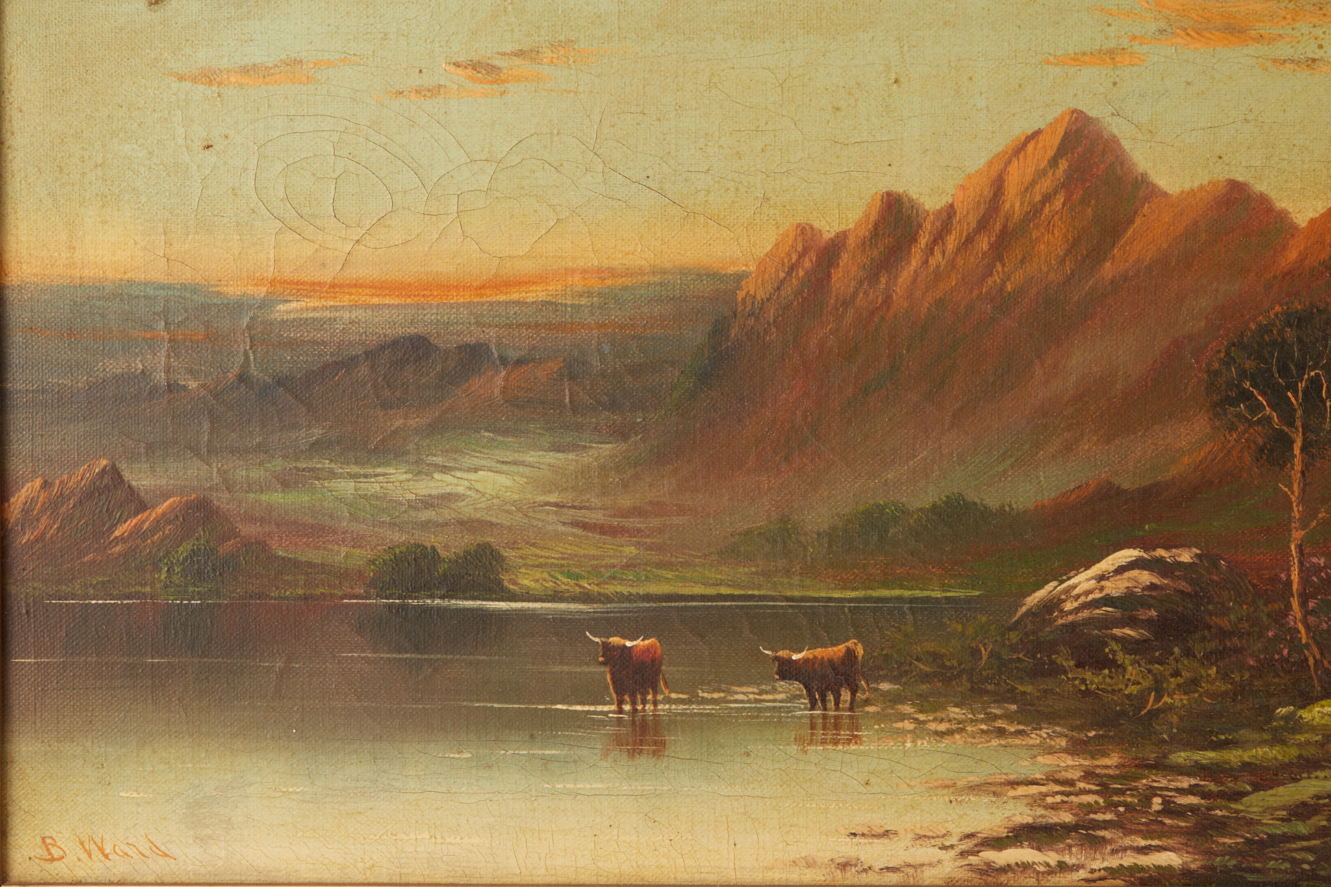 B. WARD (BRITISH, 19TH CENTURY)