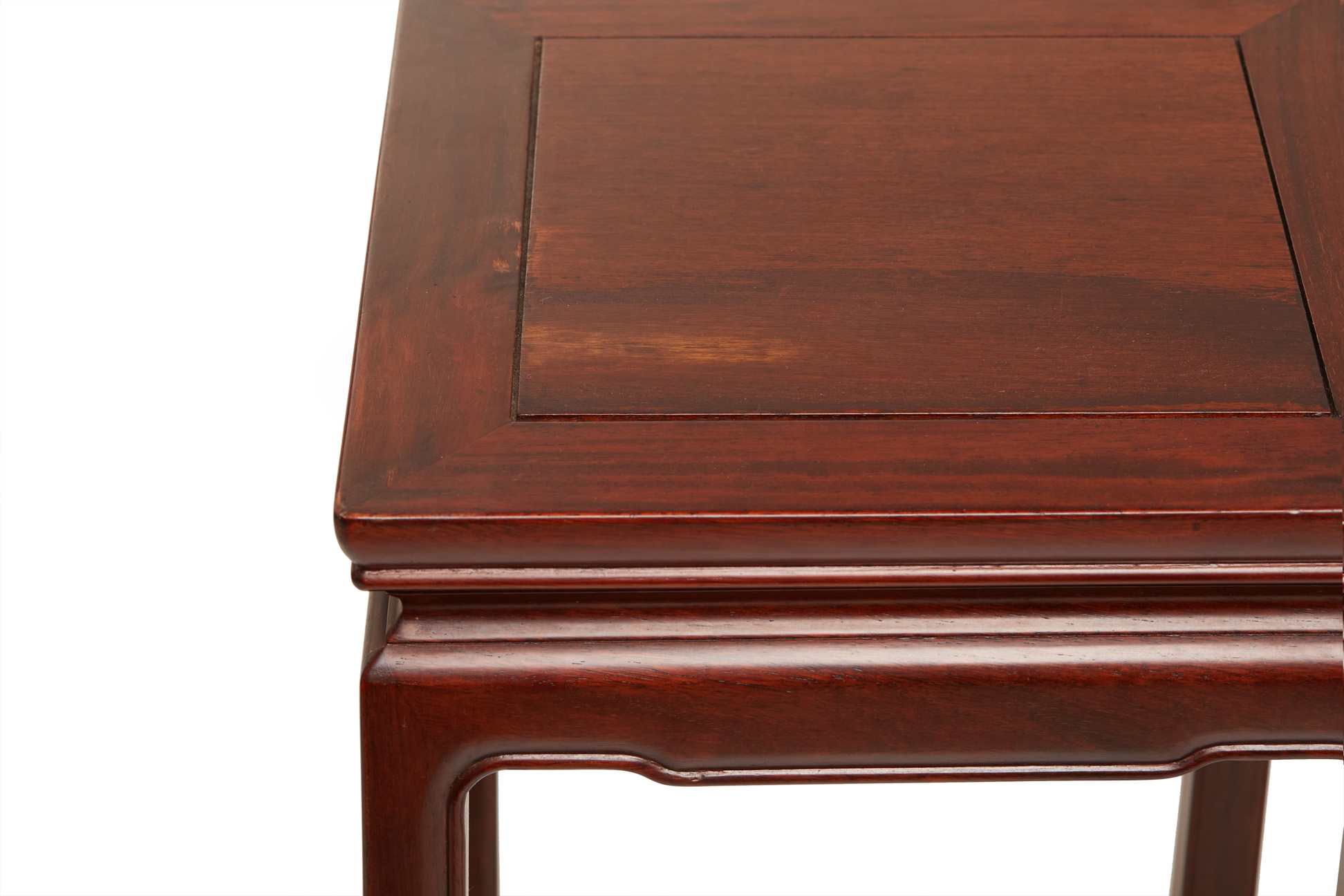 A PAIR OF ROSEWOOD JARDINIERE STANDS - Image 2 of 3