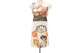 A STELLA MCCARTNEY FLORAL PRINTED BABYDOLL DRESS