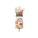 A STELLA MCCARTNEY FLORAL PRINTED BABYDOLL DRESS