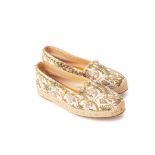 A PAIR OF CHRISTIAN LOUBOUTIN ARES ESPADRILLES EU 36