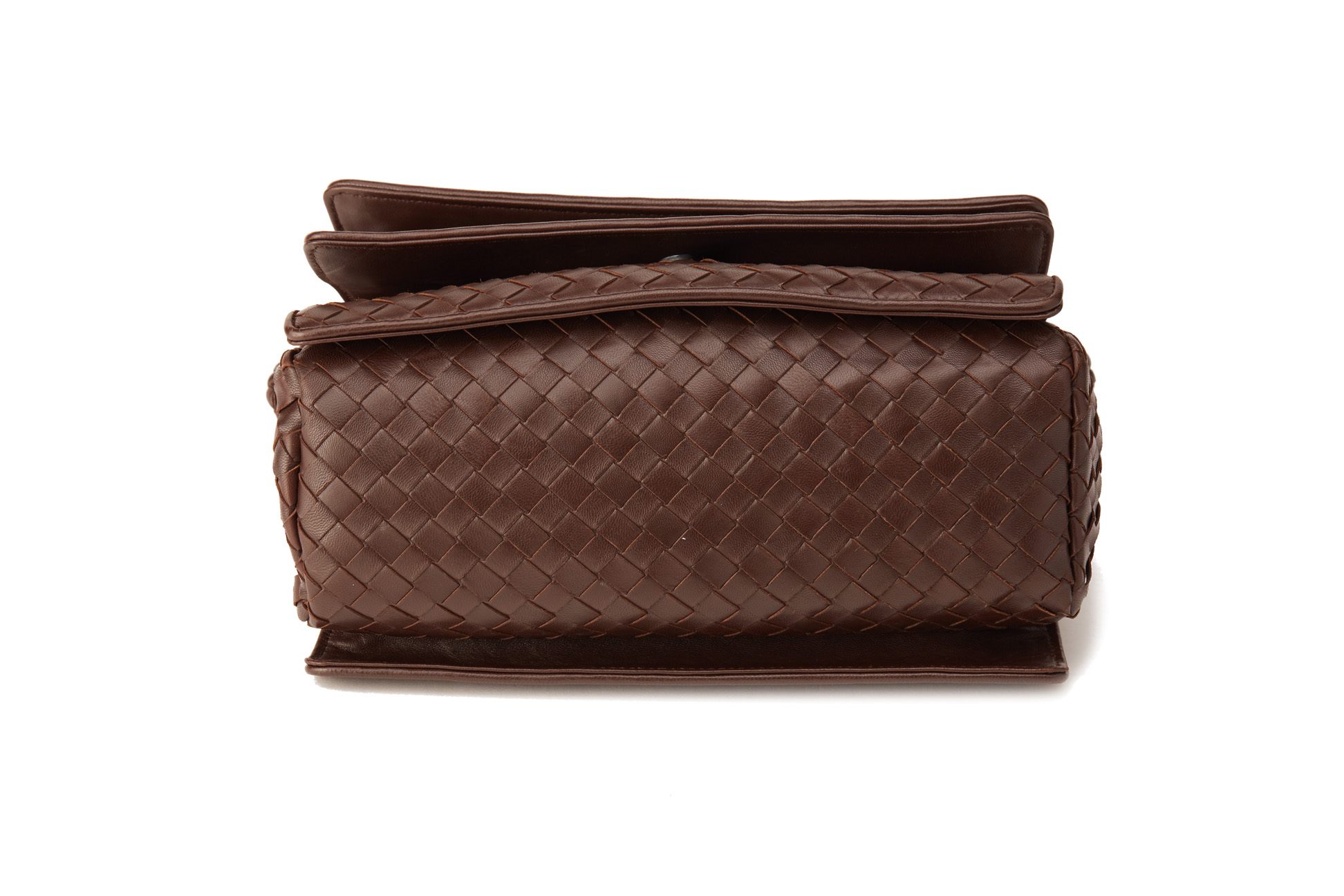 A BOTTEGA VENETA BROWN HANDBAG - Image 5 of 5