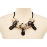 A MARNI HORN NECKLACE