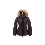 A JUICY COUTURE BLACK PADDED COAT