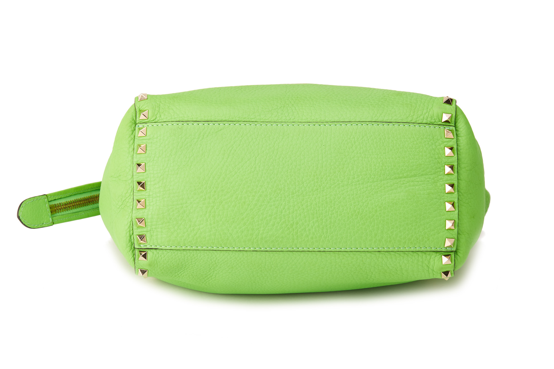 A VALENTINO GARAVANI NEON GREEN HANDBAG - Image 6 of 6