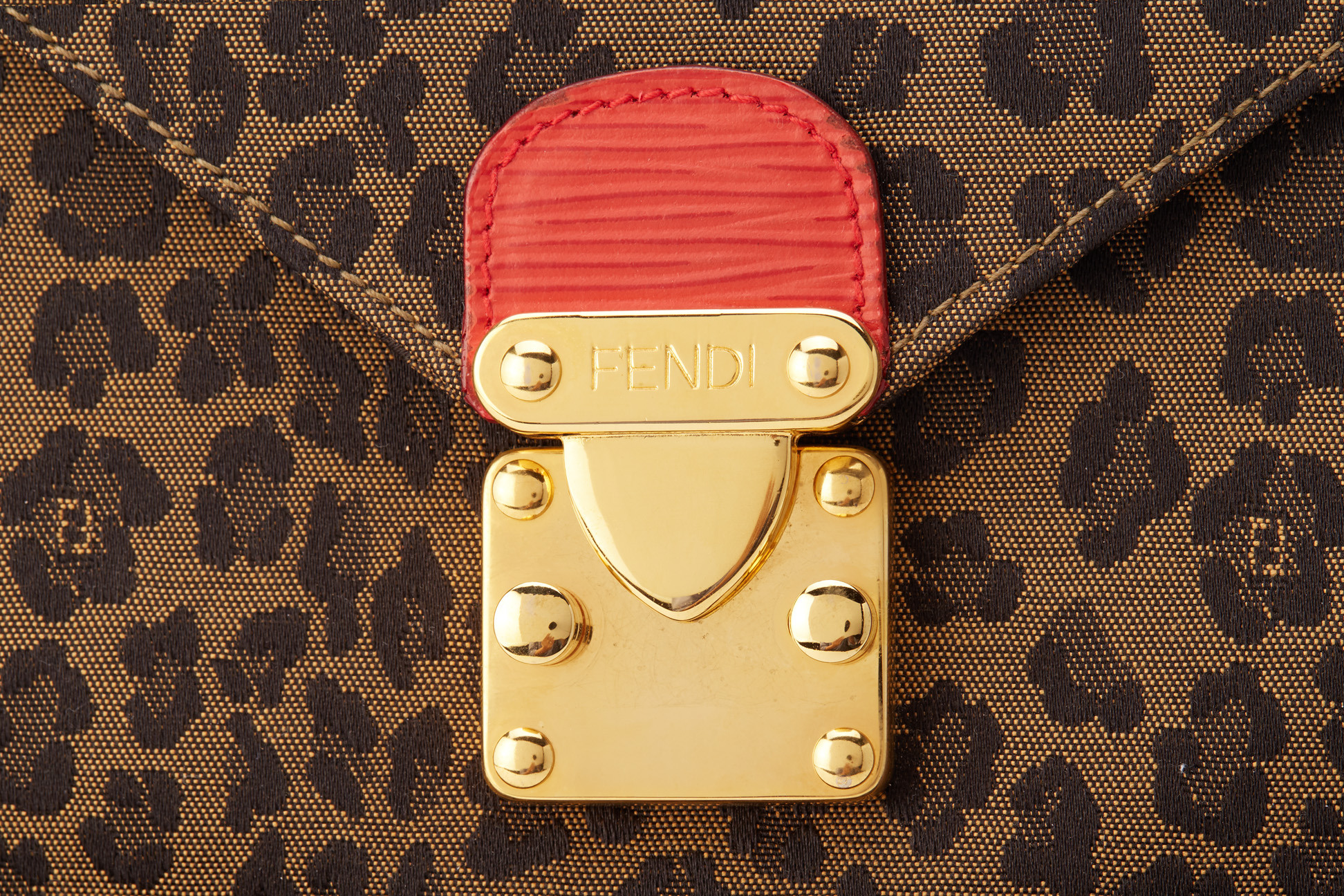 A FENDI LEOPARD PRINT BACKPACK - Image 2 of 5