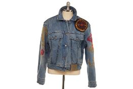 A GIANFRANCO FERRE VINTAGE DENIM JACKET