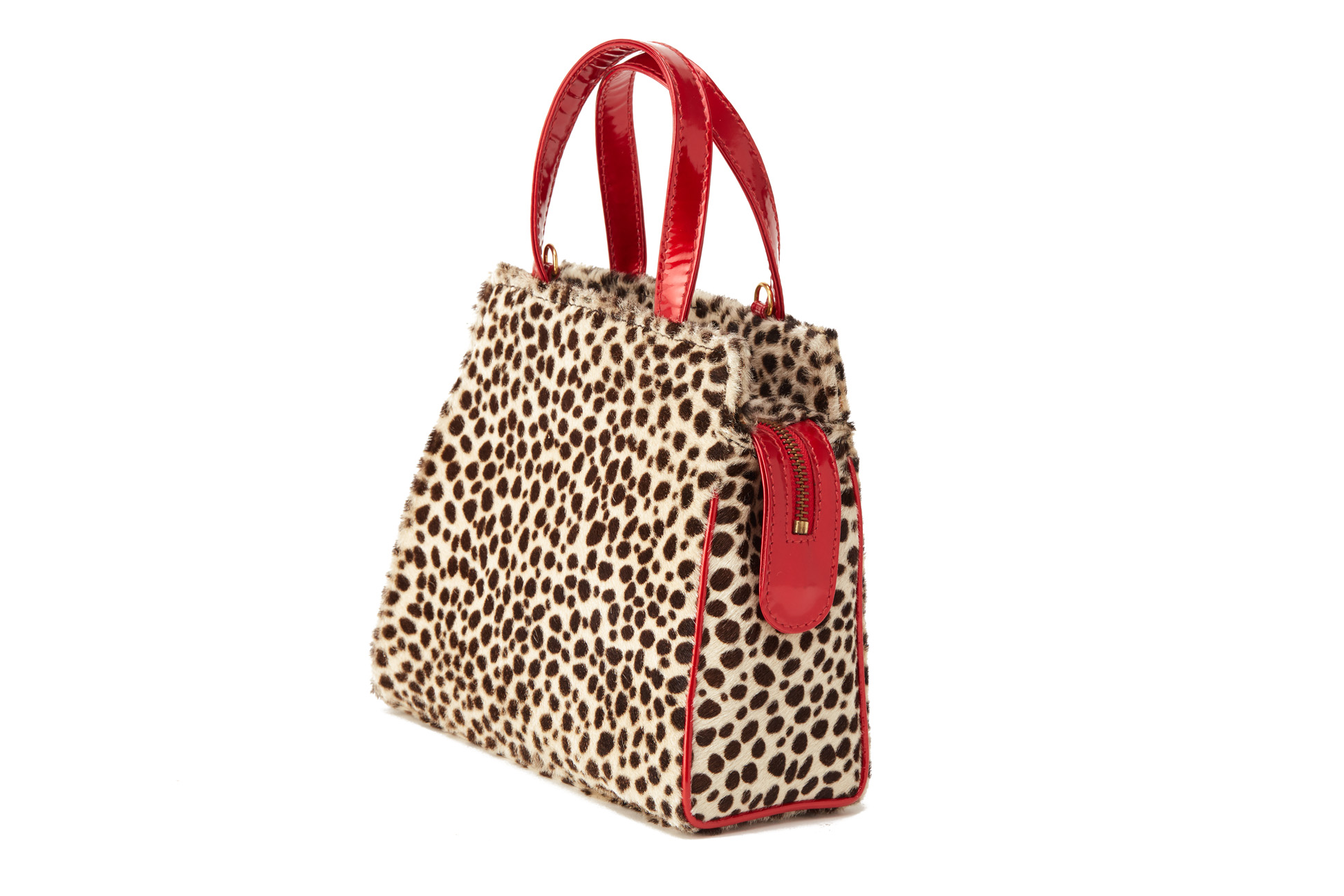 A SONIA RYKIEL CHEETAH PRINT HANDBAG - Image 2 of 3