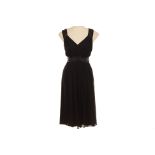 A COAST BLACK SILK DRESS