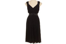 A COAST BLACK SILK DRESS