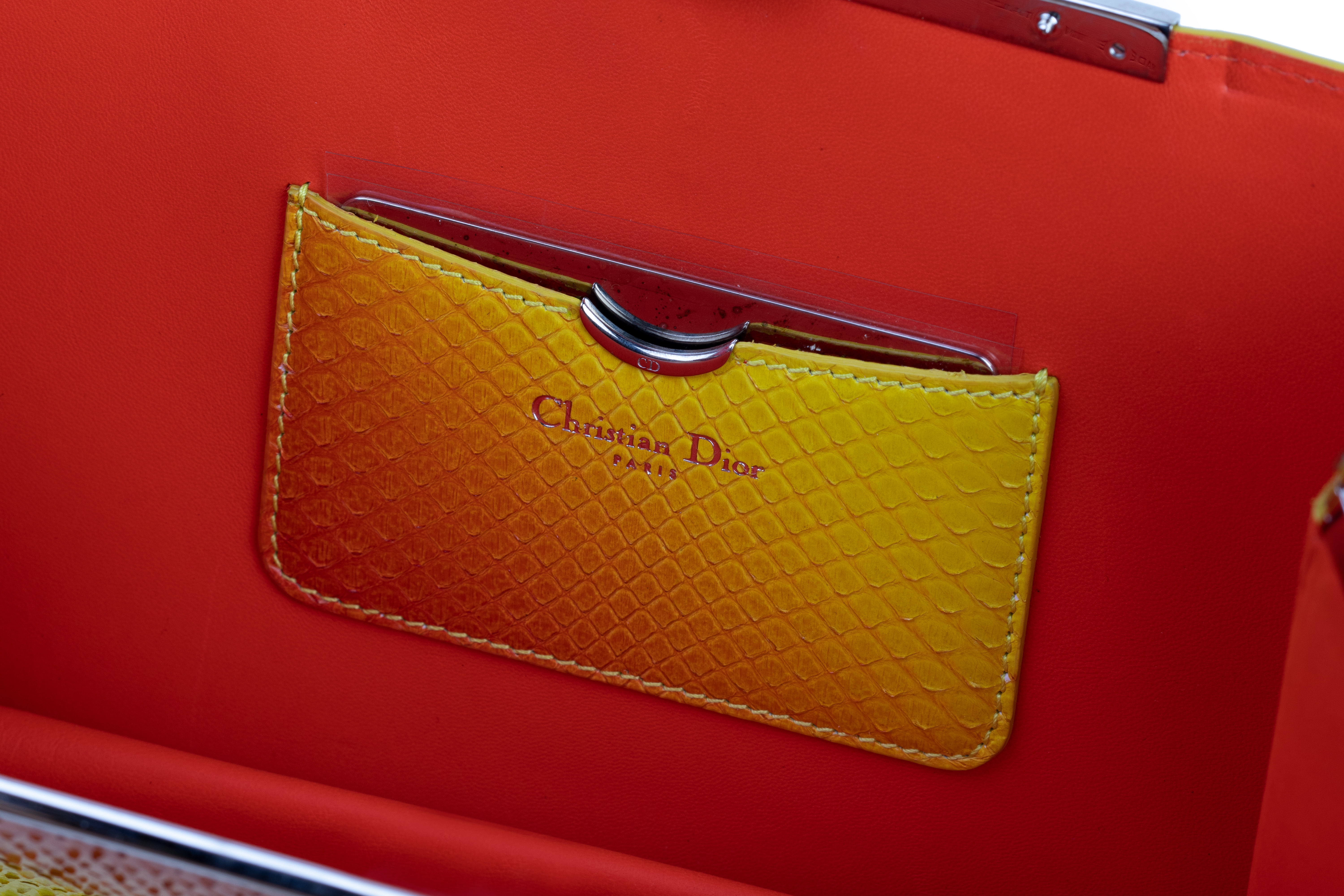 A CHRISTIAN DIOR OMBRE CRUISE CLUTCH - Image 4 of 4