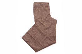 A PAIR OF MAXMARA WOOL TROUSERS