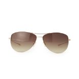 A PAIR OF OLIVER PEOPLES AVIATOR STYLE SUNGLASSES