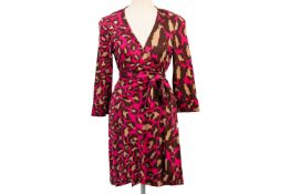 A DIANE VON FURSTENBERG WRAP DRESS