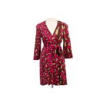 A DIANE VON FURSTENBERG WRAP DRESS