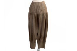 A PAIR OF ISSEY MIYAKE 'PLEATS PLEASE' PANTS