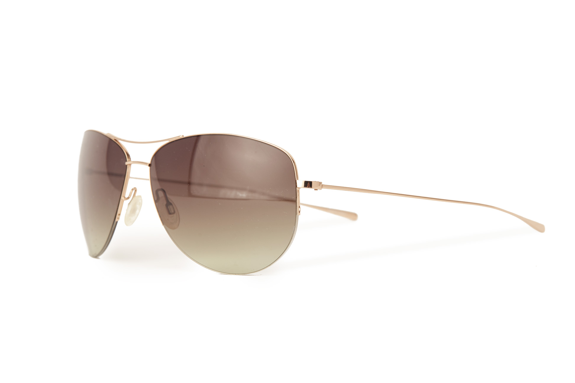 A PAIR OF OLIVER PEOPLES AVIATOR STYLE SUNGLASSES - Image 2 of 2