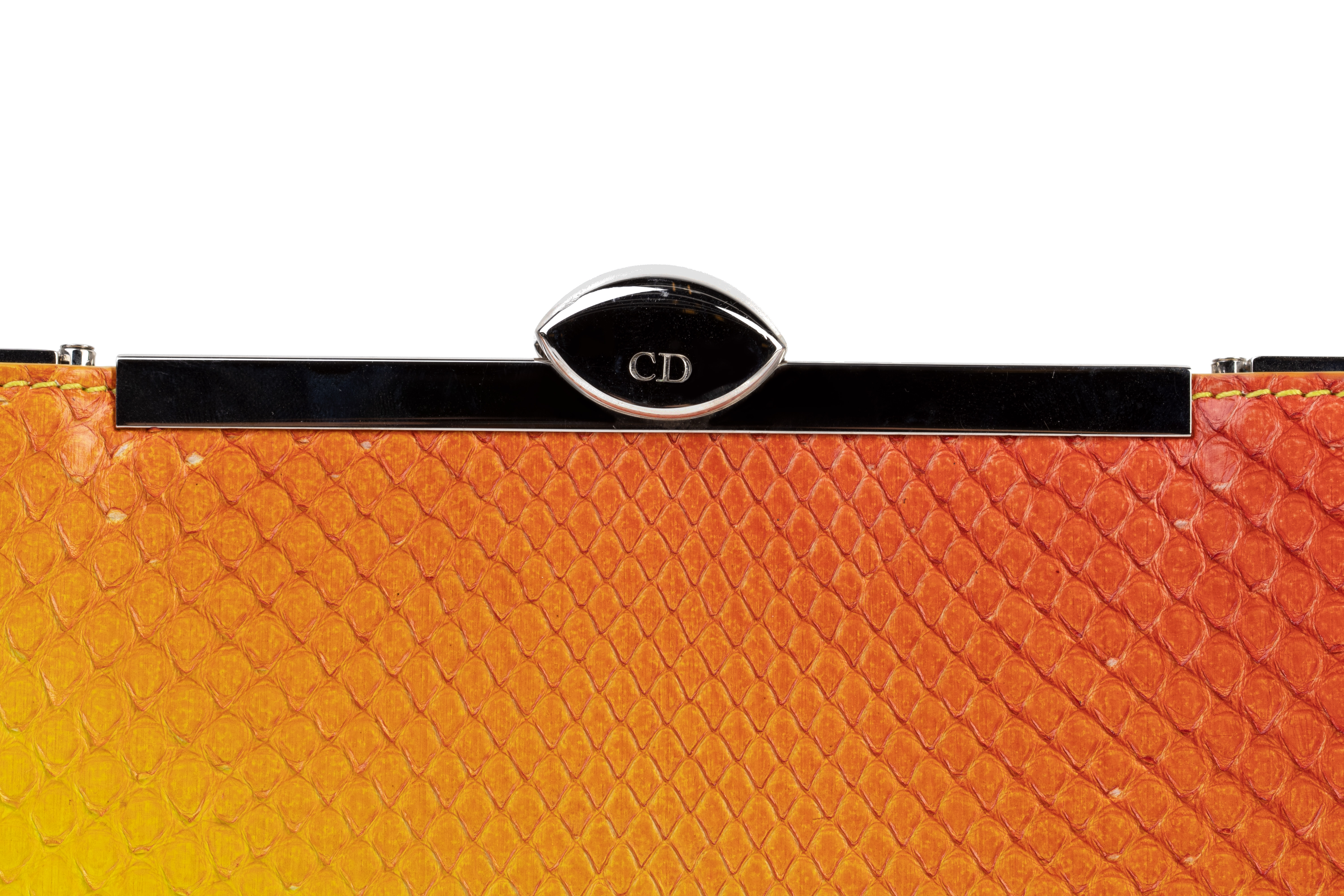 A CHRISTIAN DIOR OMBRE CRUISE CLUTCH - Image 2 of 4