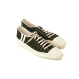 A PAIR OF EMMA HOPE VELVET SNEAKERS EU 41.5